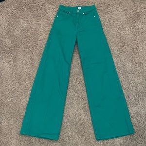 h&m wide leg jeans